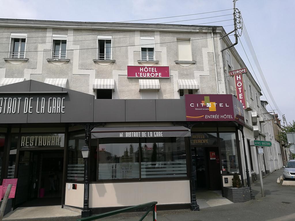 Cit'Hotel L'Europe - Cholet Gare מראה חיצוני תמונה